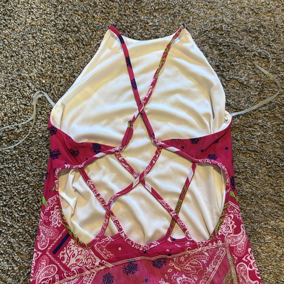 Pink Summer Maxi Dress - Picture 5 of 5